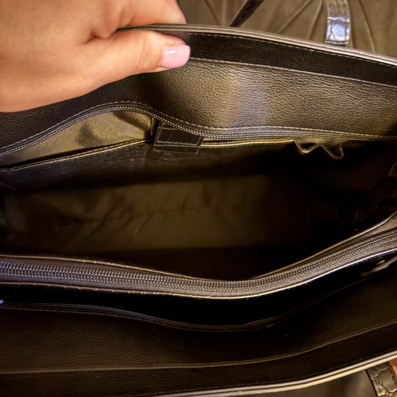 Beis mini work tote (black croc) - Picture 5 of 6